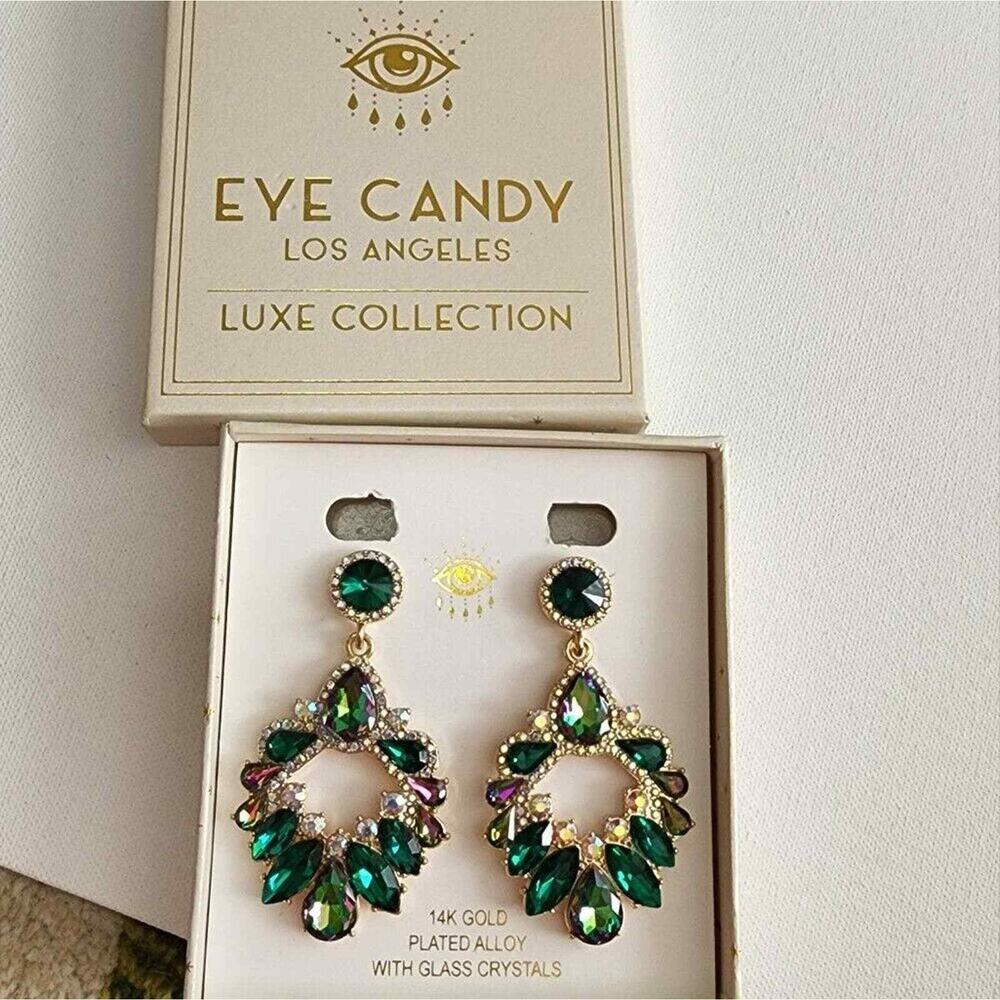 Eye candy gorgeous statement earrings new!!!